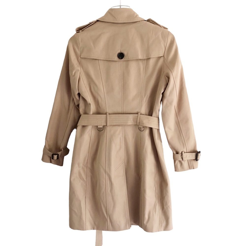 Classic Tan Trench Coat for Women - Picture 9 of 14